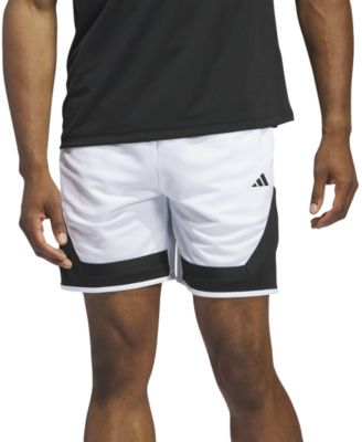 adidas - Men's Pro Block Stripe Logo Shorts