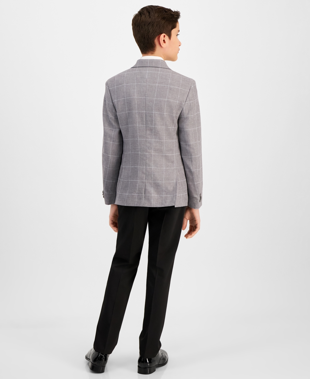 Michael Kors Big Boys Classic Fit Suit Jacket - Light Blue