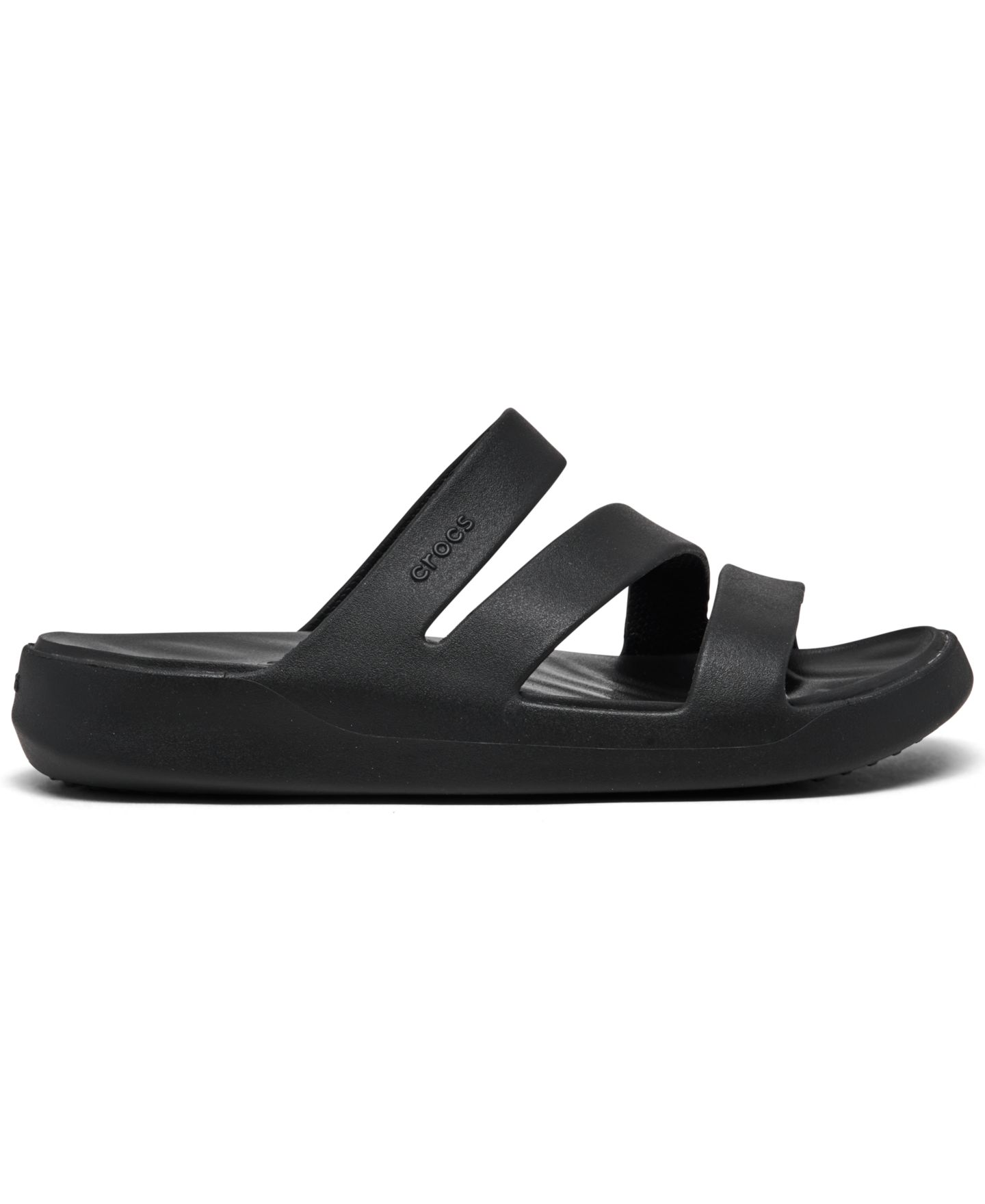 Женские сандалии Crocs Getaway Casual Strappy, цвет: Чёрный — фото 2