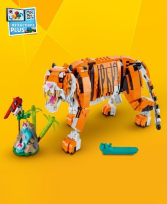 Creator 31129 3-in-1 Majestic Tiger Toy Building Set