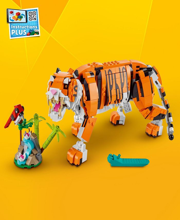 LEGO® Creator 31129 3in1 Majestic Tiger Toy Building Set Macy's