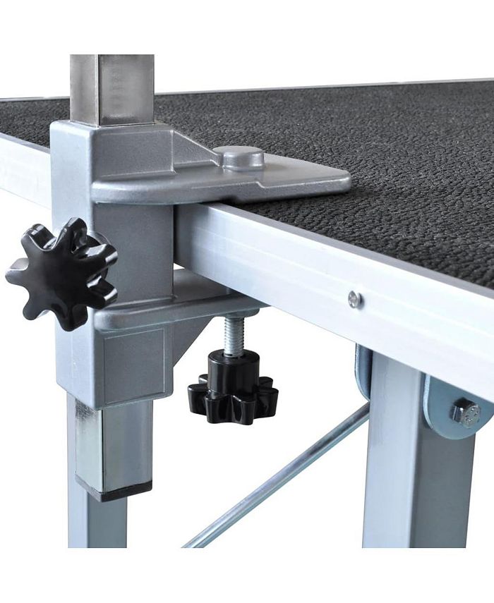 vidaXL Adjustable Pet Dog Grooming Table with 1 Noose Macy's