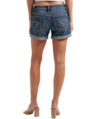 Women's Boyfriend Mid Rise Shorts