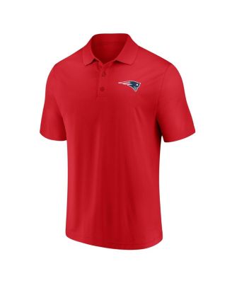 Men's Red New England Patriots Component Polo Shirt