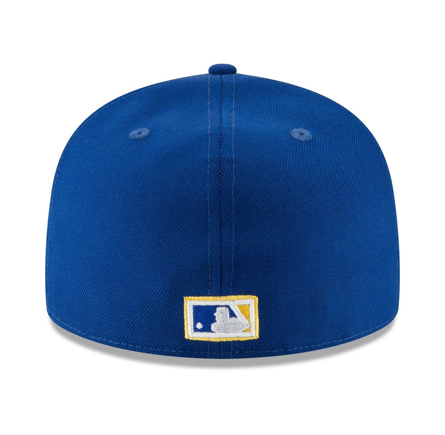Men's Yellow Milwaukee Brewers Cooperstown Collection Wool 59FIFTY Fitted Hat