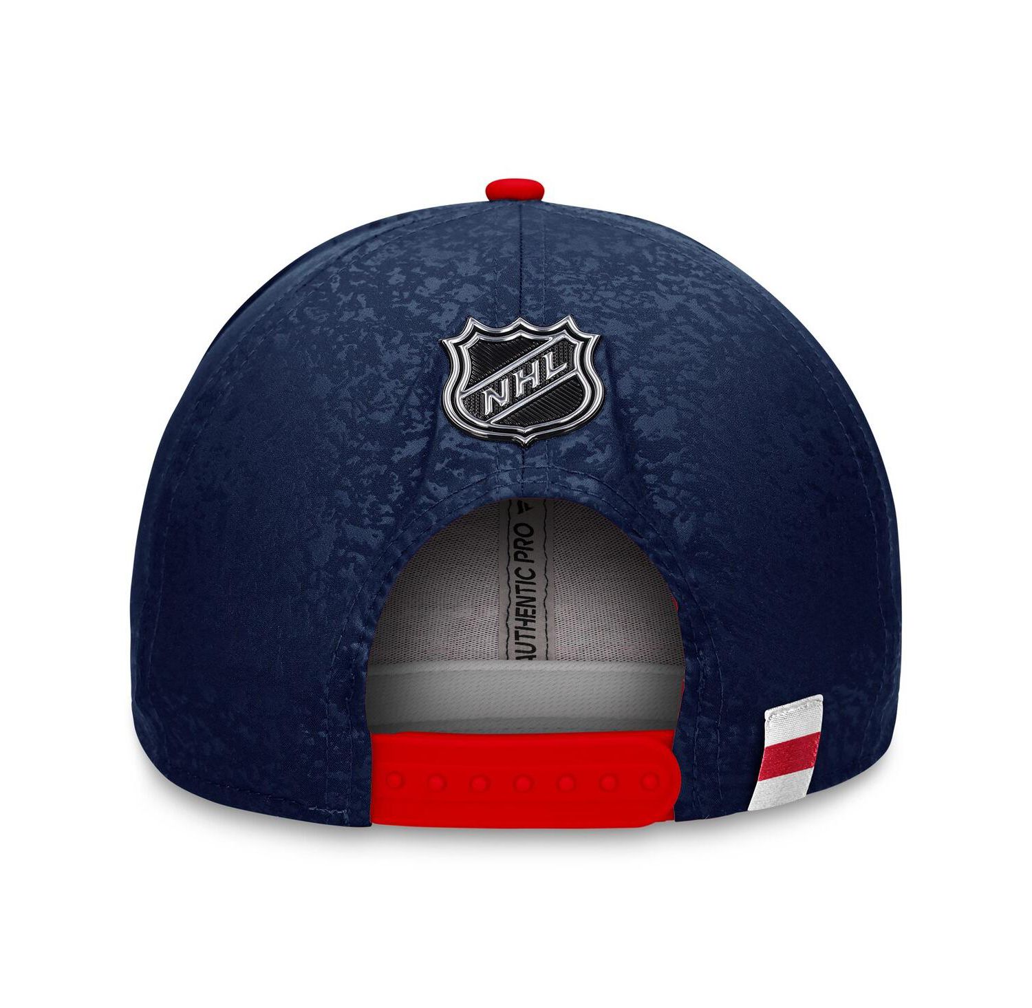 Men's Navy, Red New York Rangers Authentic Pro Rink Two-Tone Snapback Hat