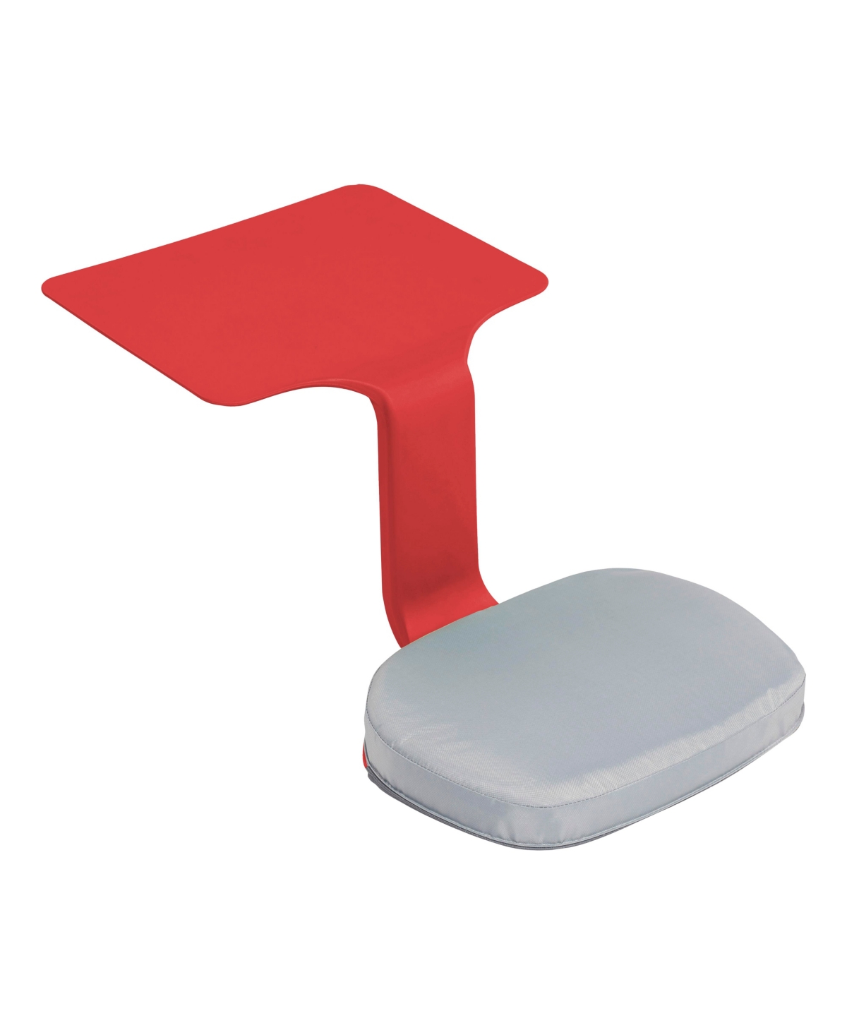 ECR4Kids The Surf Portable Lap Desk with Cushion, Light Grey