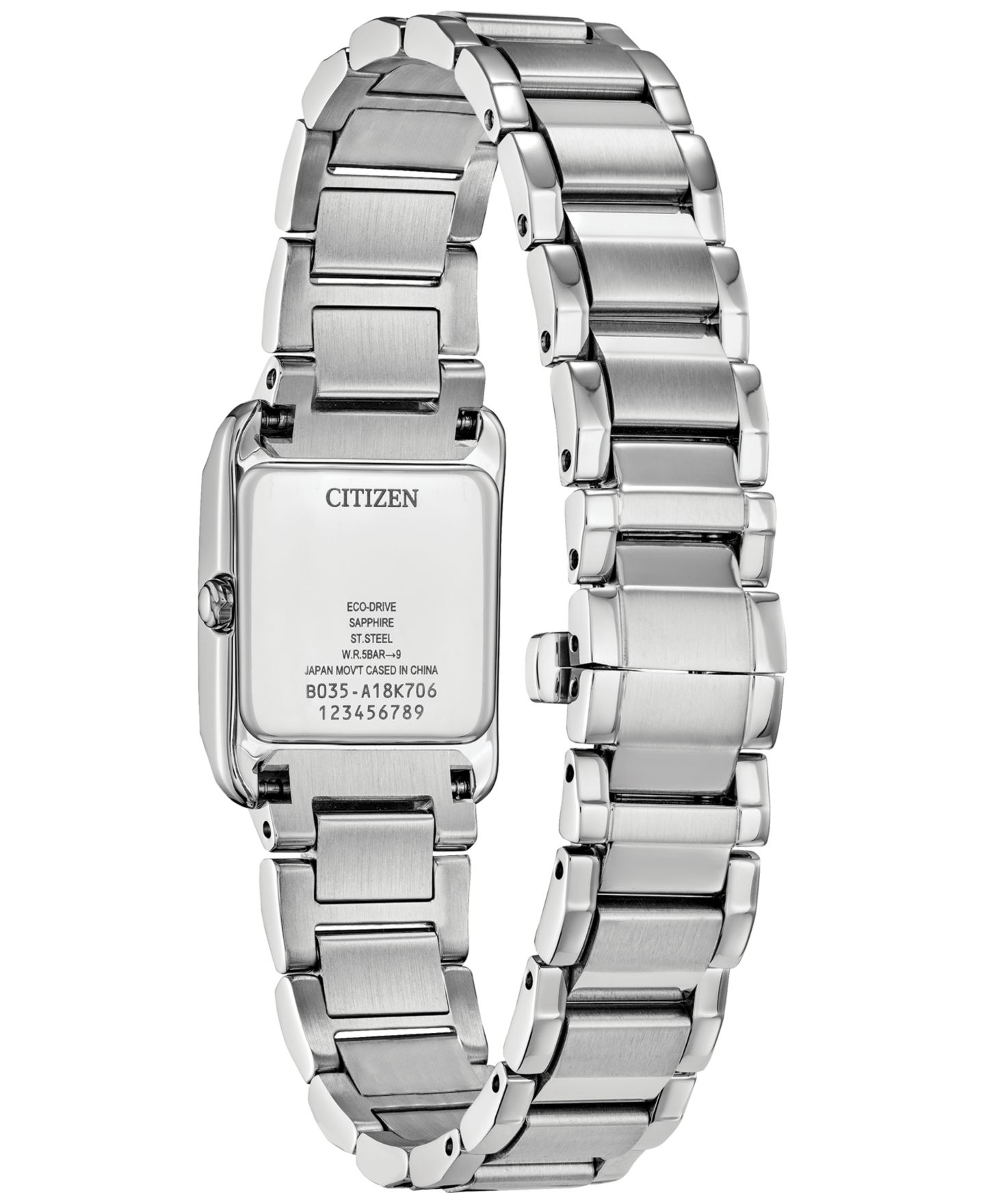Женские часы Citizen Eco-Drive Bianca Stainless Steel Bracelet Watch 28mm — фото 5