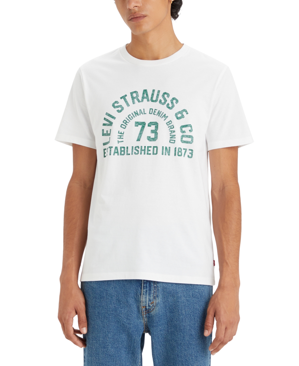 Levi's Men's Classic Standard-fit Arch Logo Graphic T-shirt In Levis Arch
