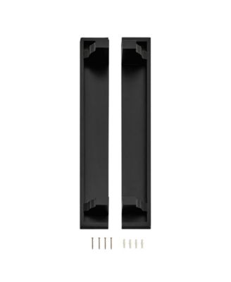 Decorative 24" Floating Wall Decor Display Ledge Shelves, Set of 2