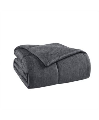 Comfort Cool Jersey Knit Oversized Down Alternative Comforter, King/California King