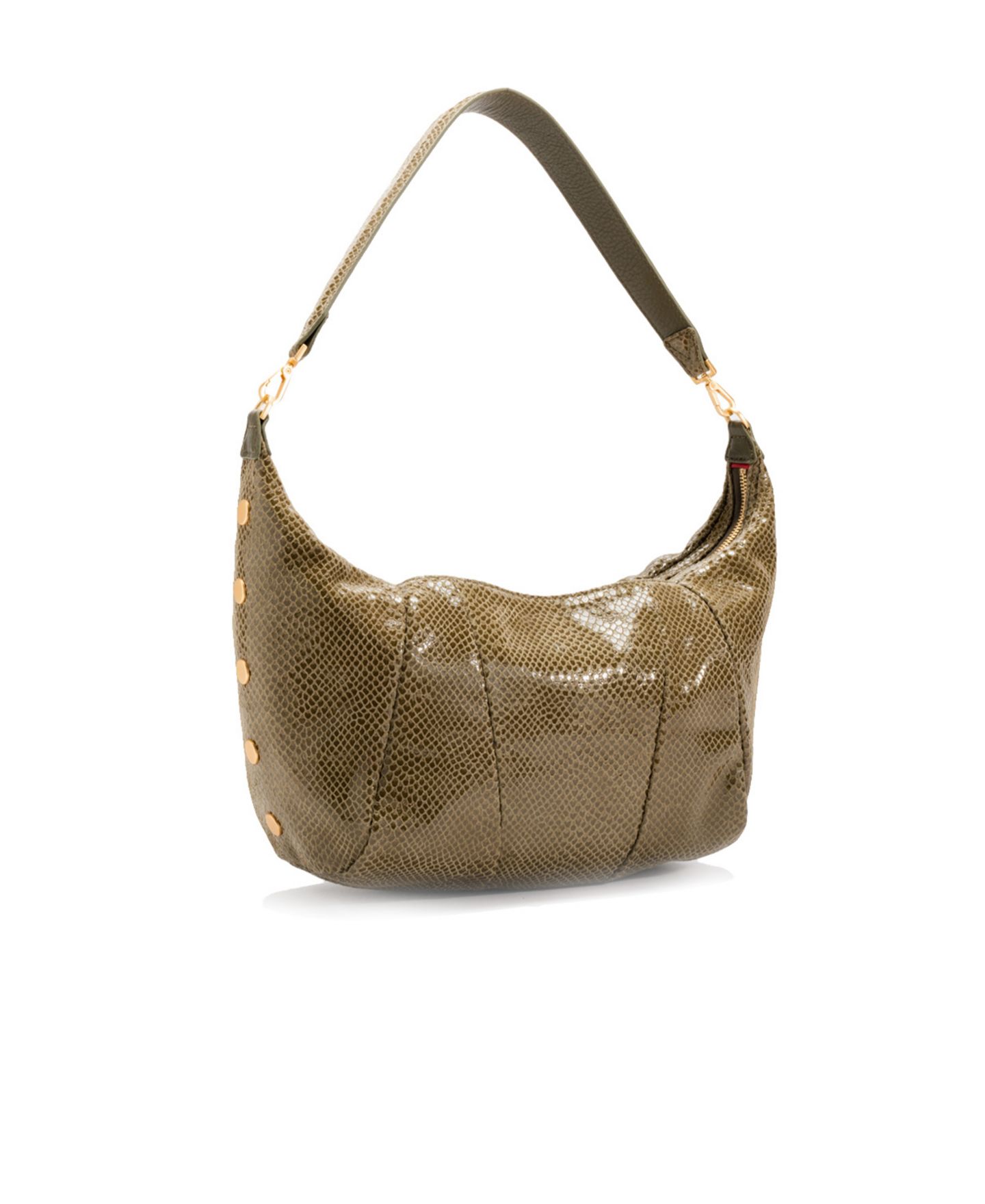 Женская сумка Hammitt Morgan Extra-Large Leather Crossbody Shoulder, цвет: Зелёный — фото 2