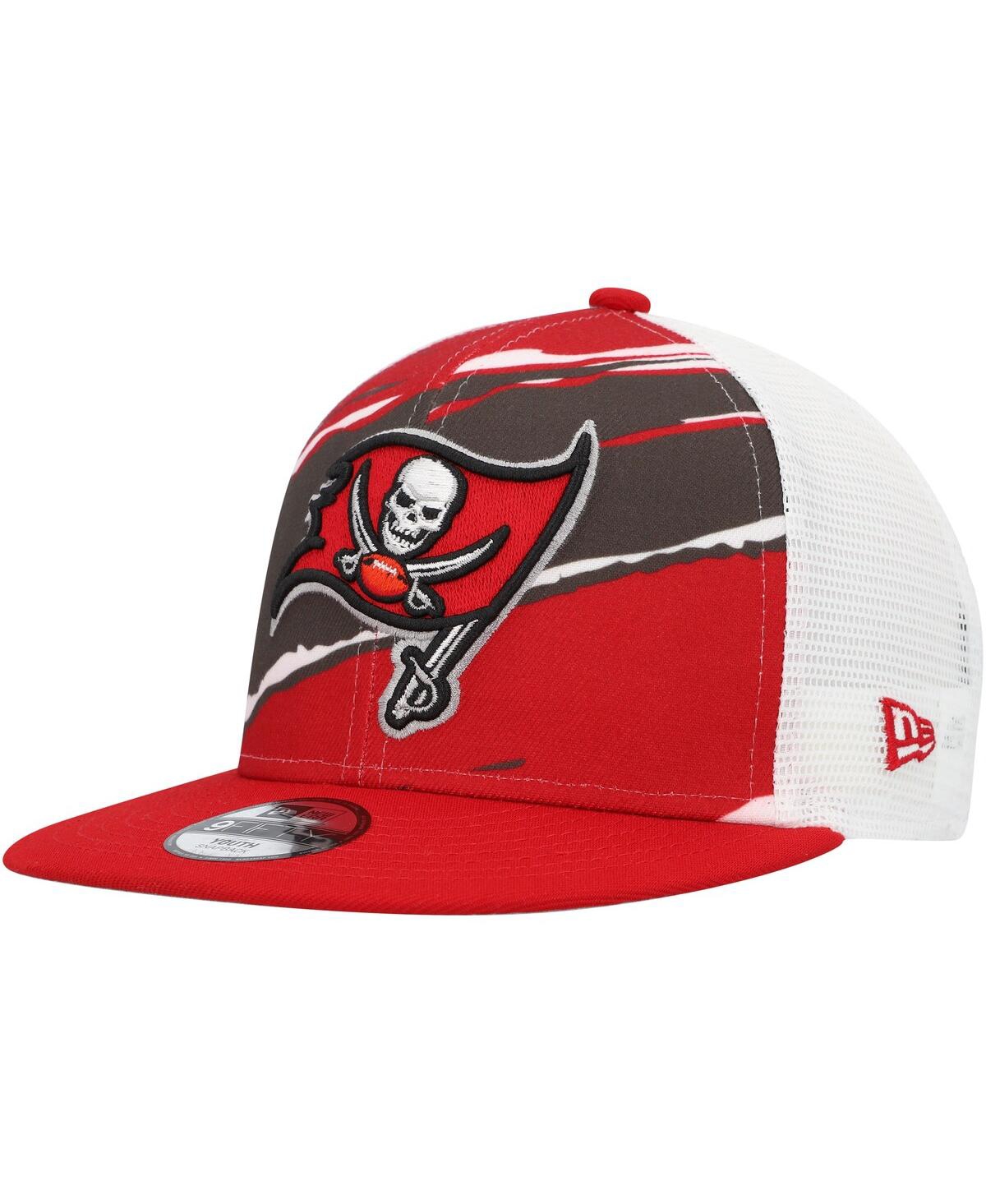New Era Kids' Youth Boys  Red Tampa Bay Buccaneers Tear 9fifty Snapback Hat