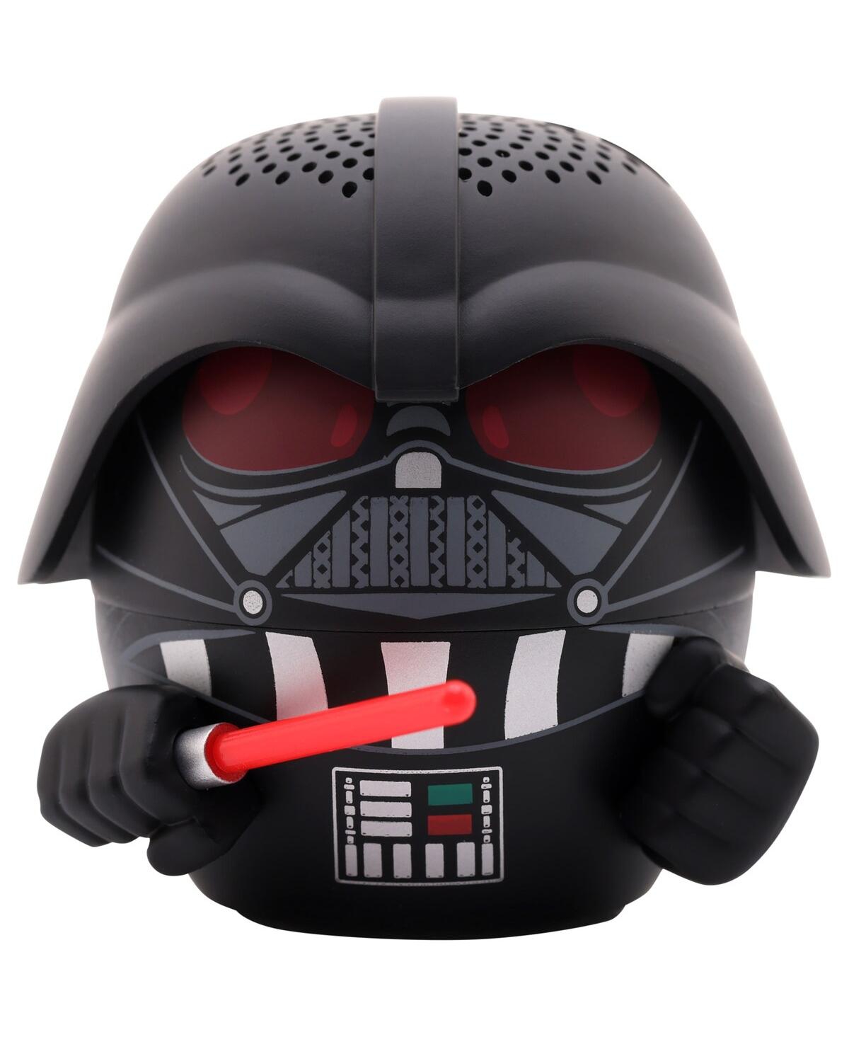 Shop Bitty Boomers Darth Vader With Lightsaber & Red Eyes Star Wars Wireless Bluetooth 2" Mini Speaker In Multi