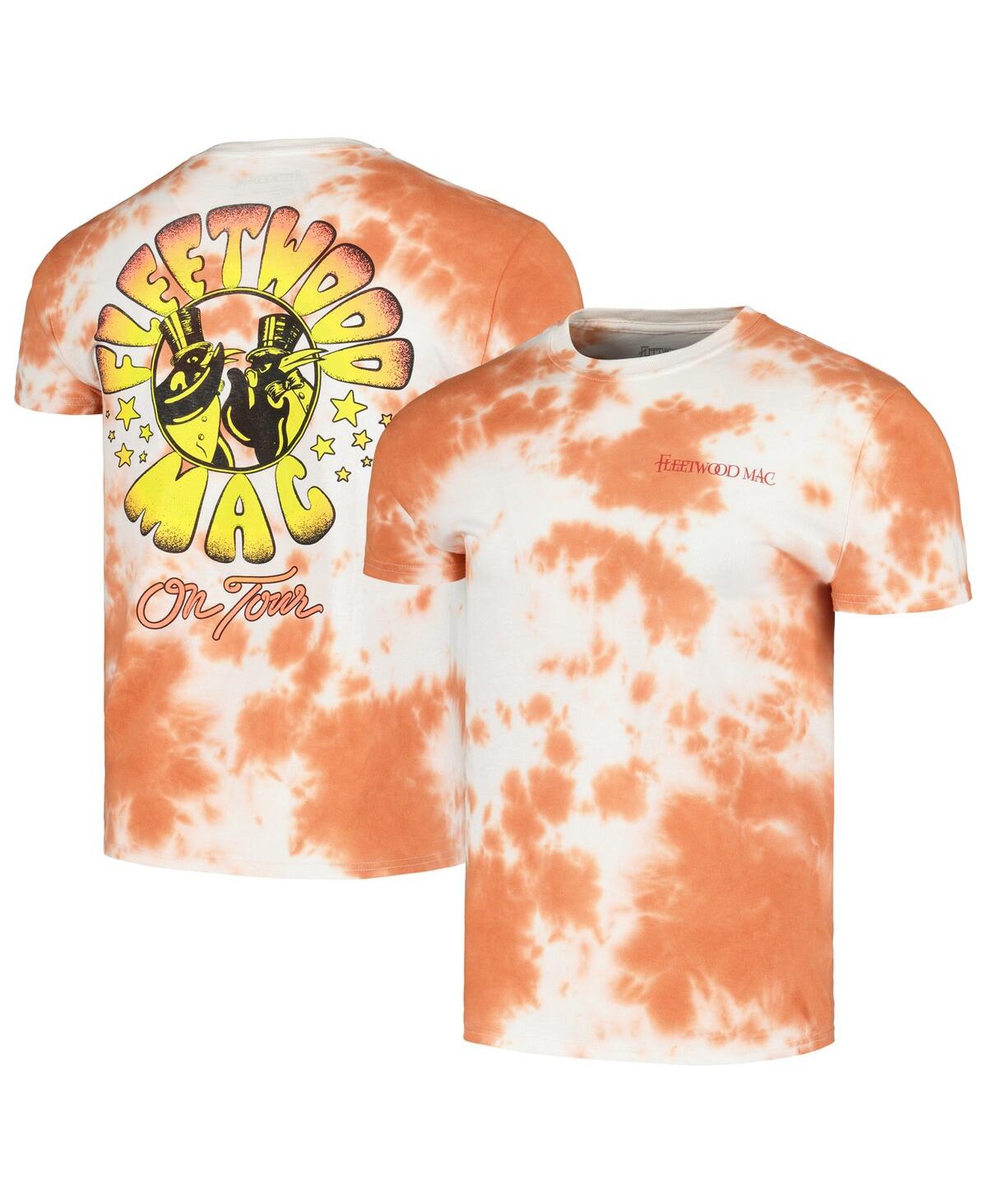 Men's and Women's Orange Fleetwood Mac Tour T-shirt - Orange