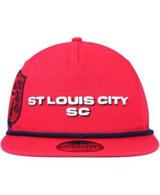 Men's Red St. Louis City SC Heritage The Golfer Snapback Hat