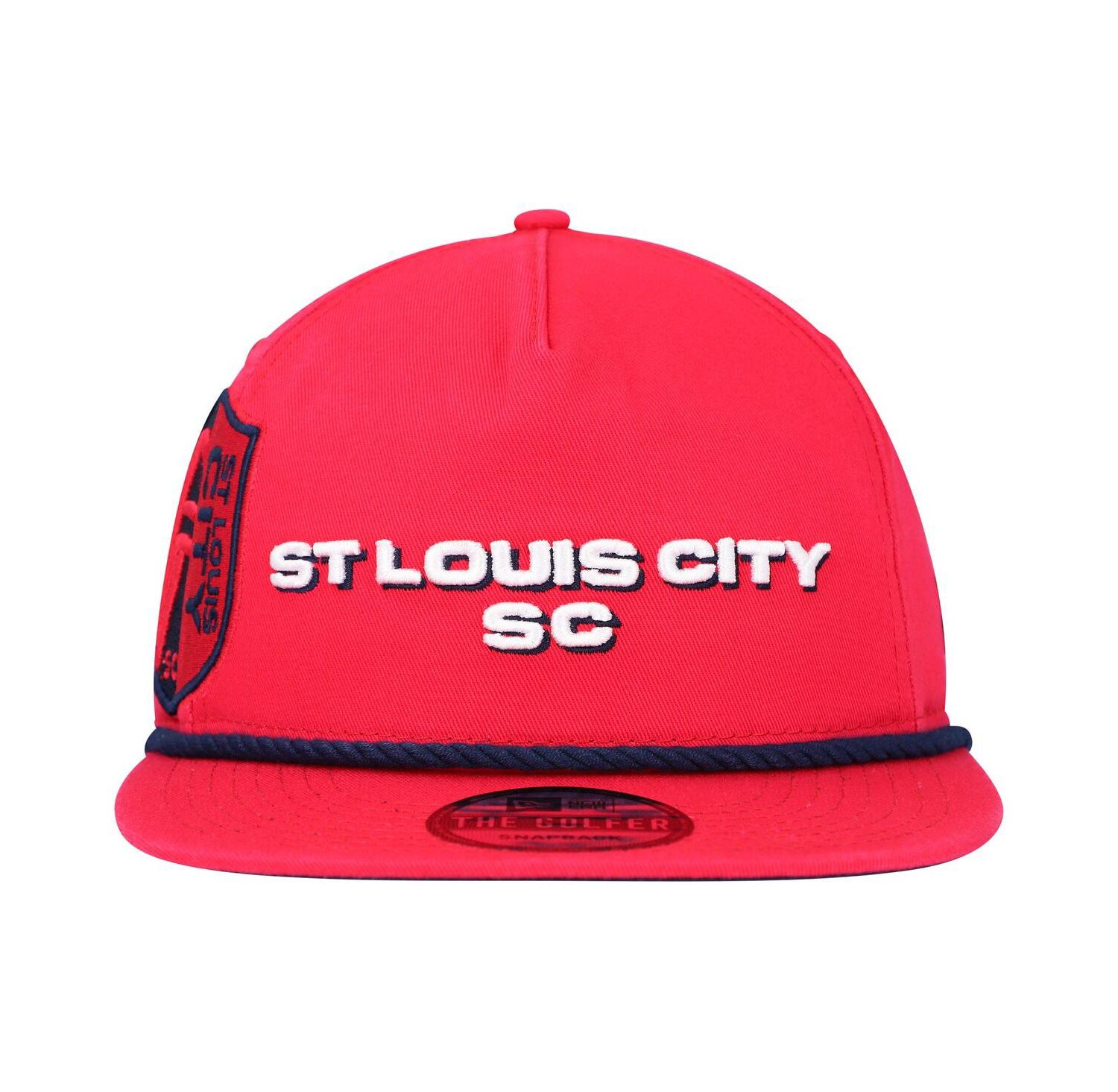 Men's Red St. Louis City SC Heritage The Golfer Snapback Hat