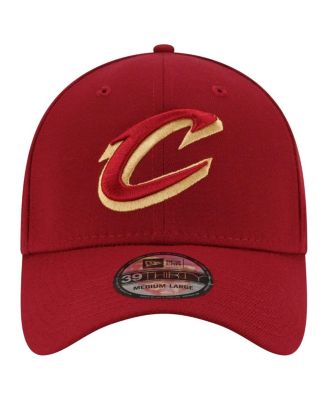 Men's Wine Cleveland Cavaliers Logo 39THIRTY Flex Hat