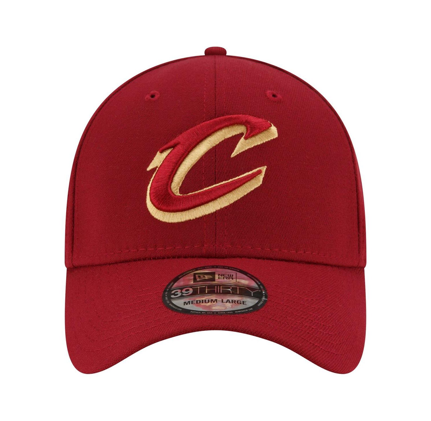 Men's Wine Cleveland Cavaliers Logo 39THIRTY Flex Hat