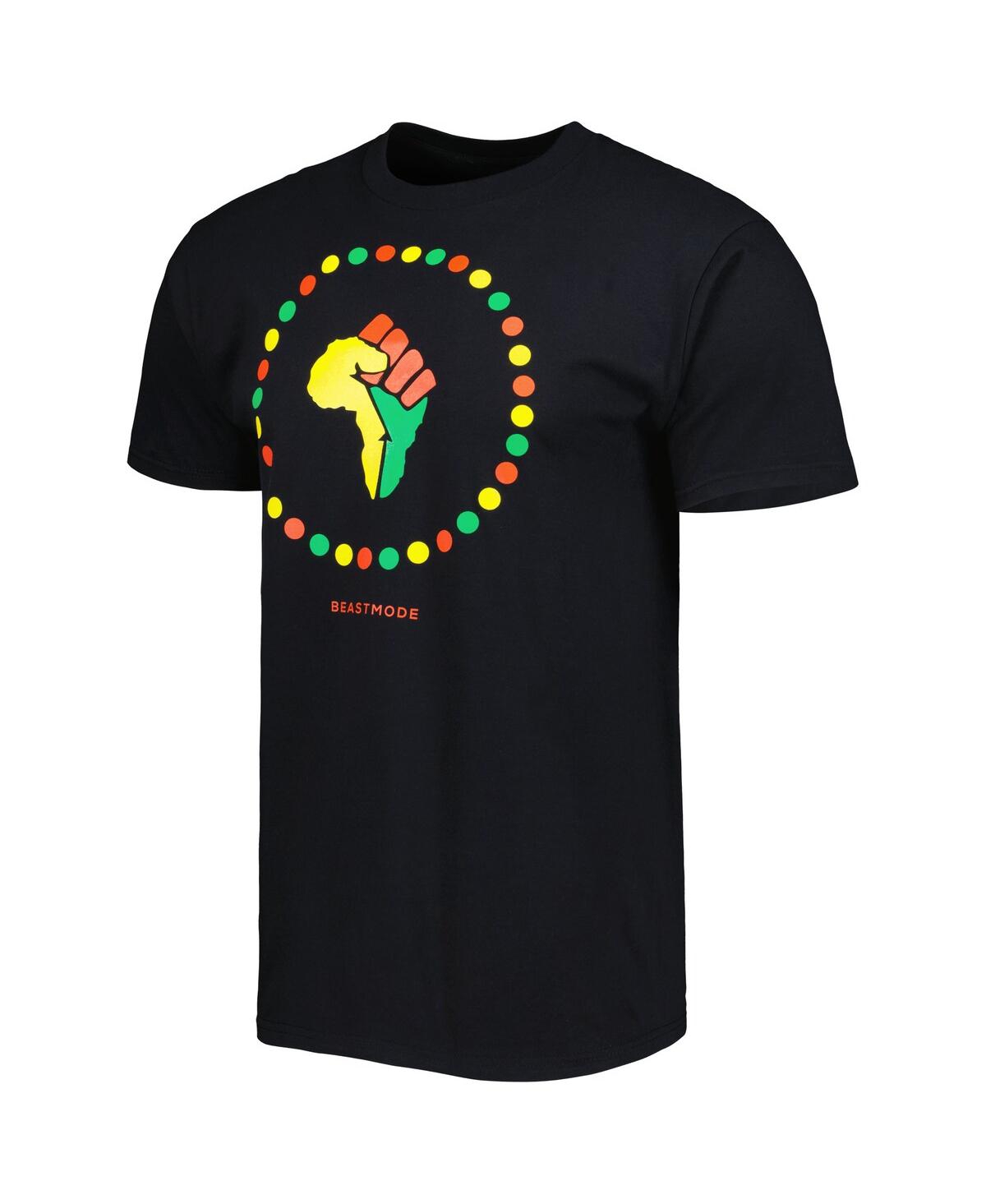 Shop Beast Mode Men's  Black Free T-shirt