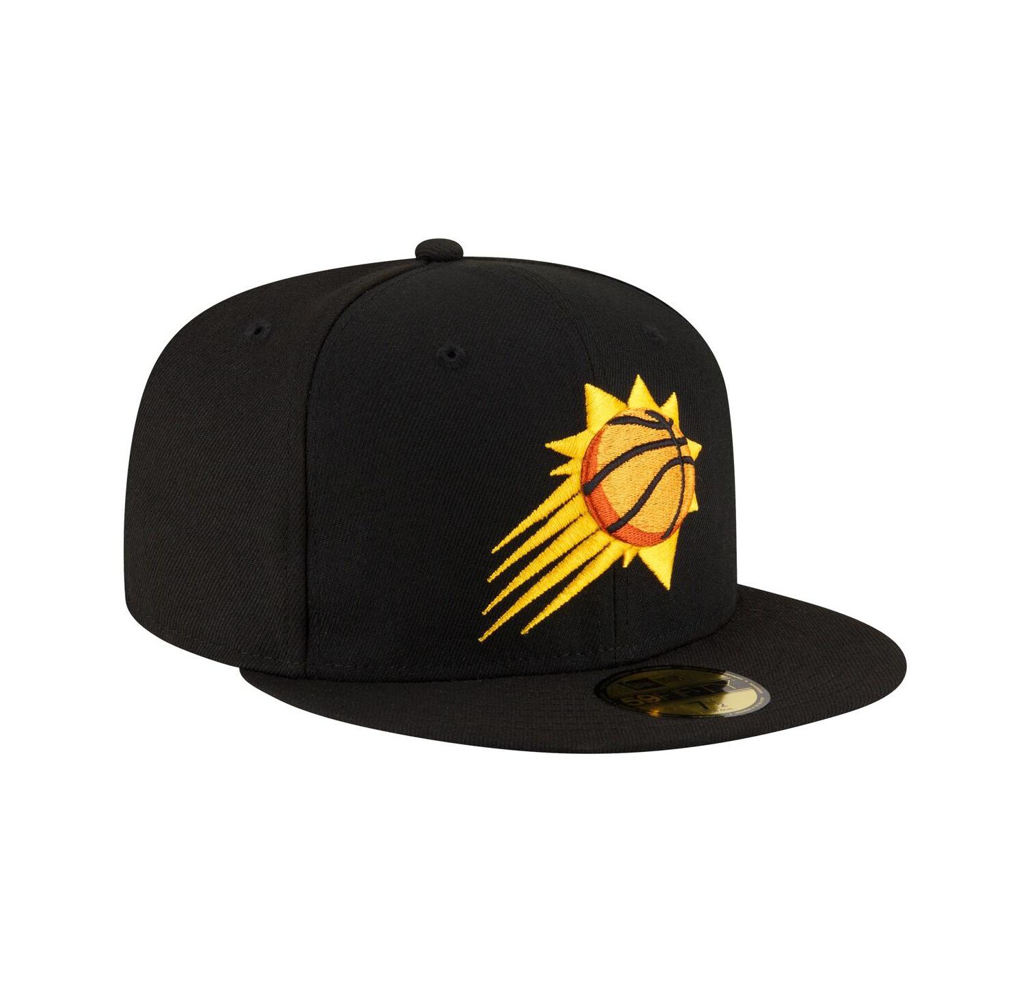 Men's Black Phoenix Suns Team 59FIFTY Fitted Hat