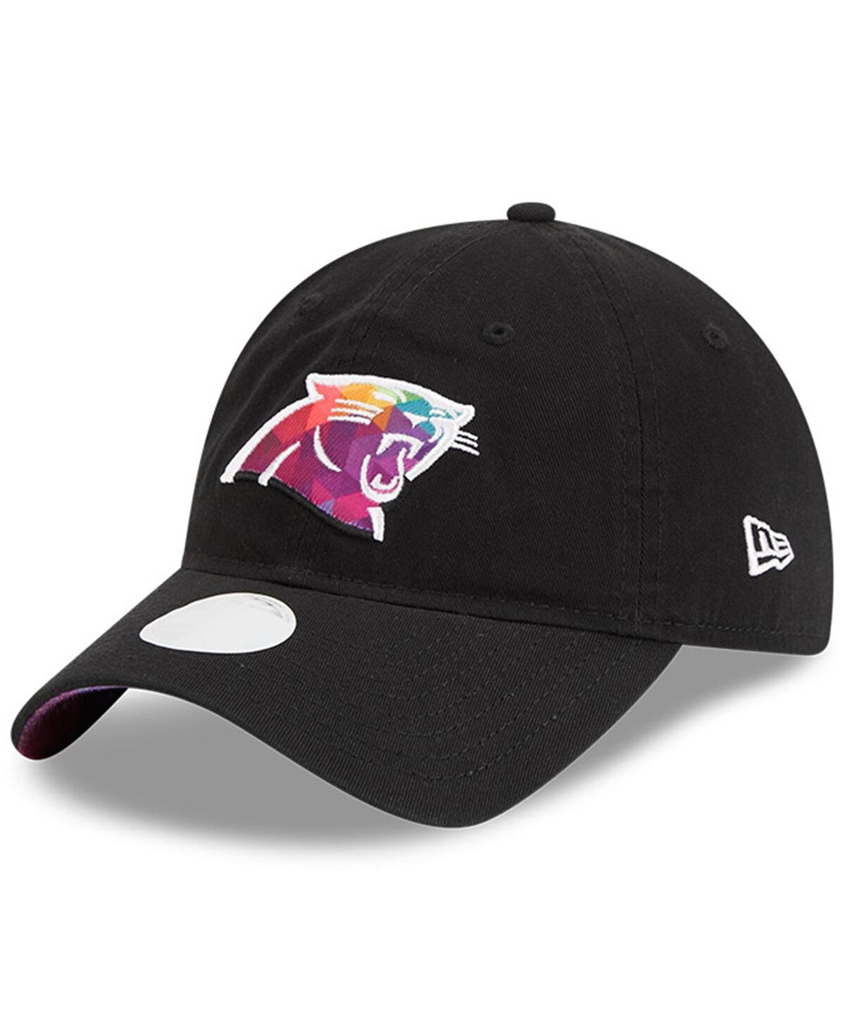 New Era Women's  Black Carolina Panthers 2023 Nfl Crucial Catch 9twenty Adjustable Hat In Black