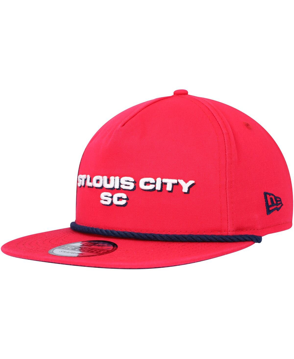 New Era Men's  Red St. Louis City Sc Heritage The Golfer Snapback Hat In Red
