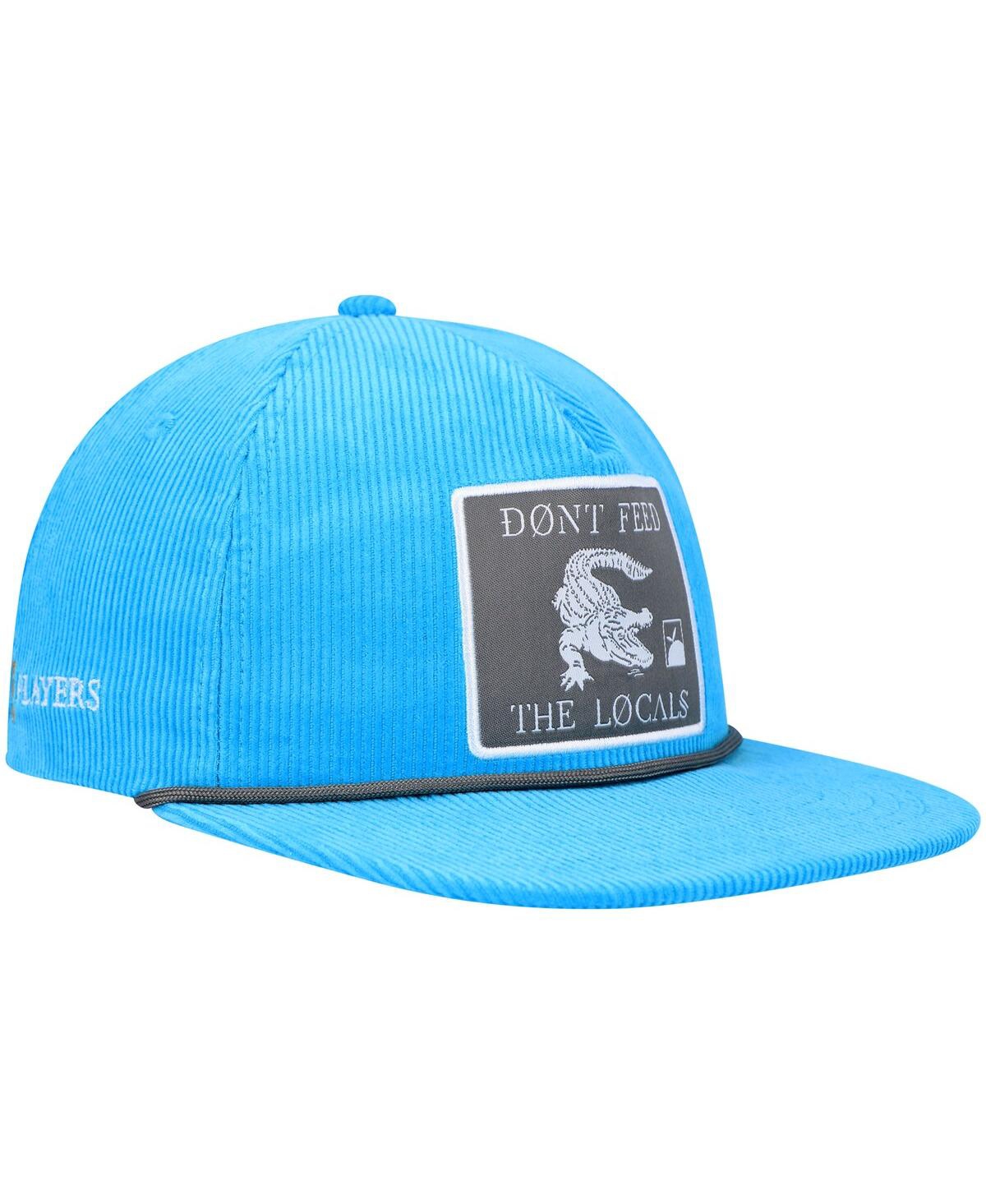 Shop Flomotion Men's  Blue The Players Dftl Rope Adjustable Hat