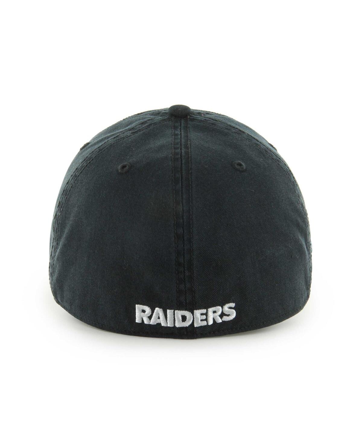 Men's '47 BrandLas Vegas Raiders Sure Shot Franchise Fitted Hat - Black