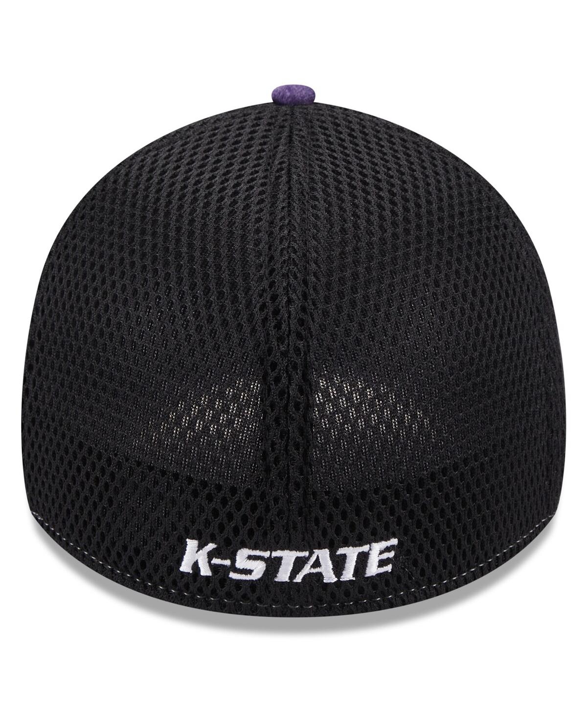 New Era Men's  Purple Kansas State Wildcats Shadowed Neo 39thirty Flex Hat In Purple