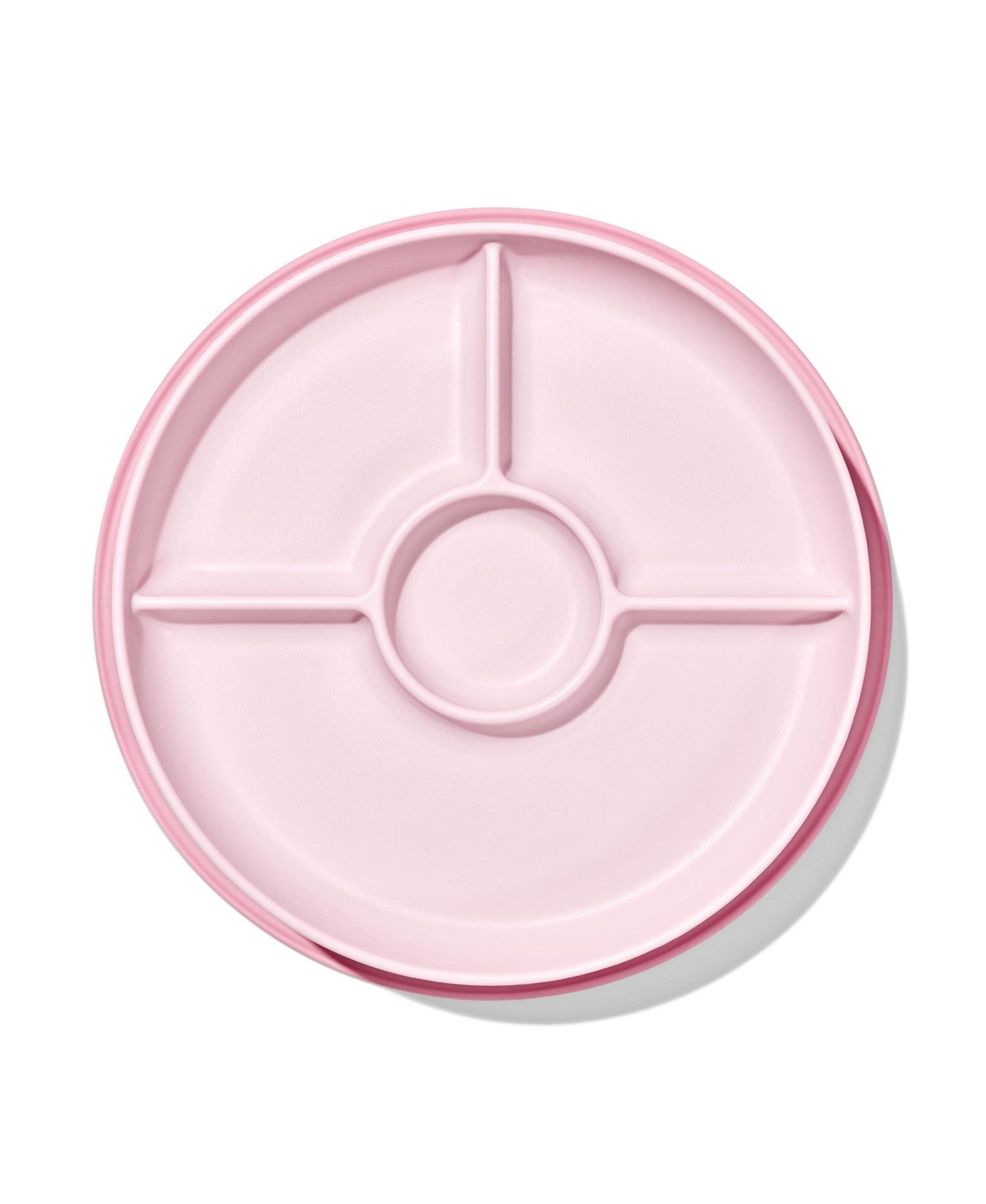 Tot Stick Stay Suction Divided Plate