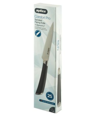 Comfort Pro Stainless Steel POM 4" Serrated Paring Knife