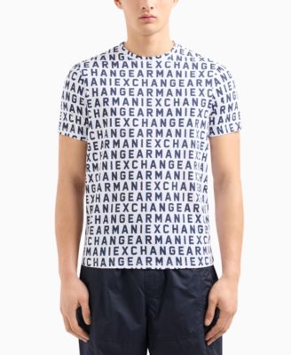 A|X Armani Exchange - Men's Regular-Fit Logo Graphic T-Shirt