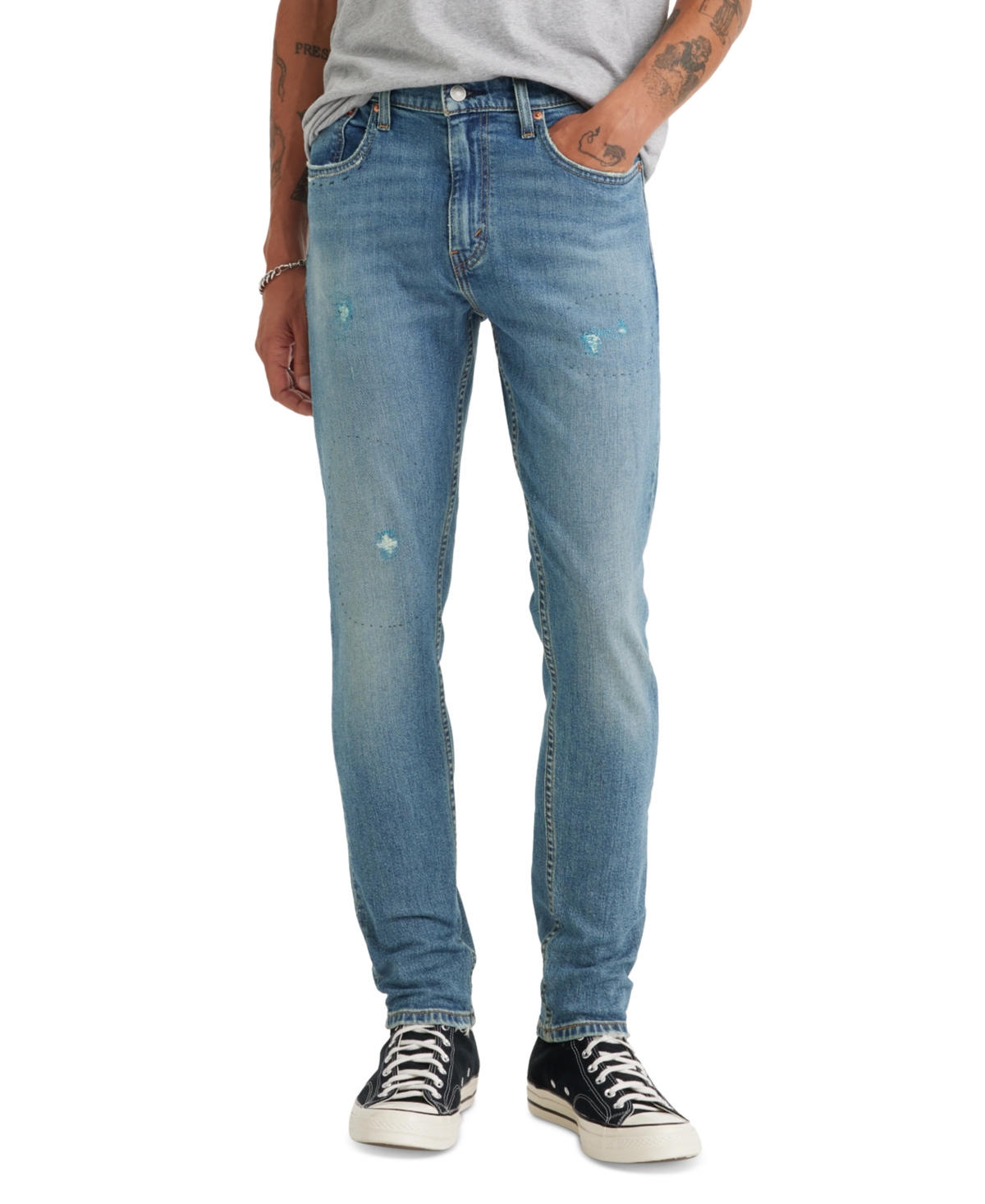 Shop Levi's Men's 512 Flex Slim Taper Fit Jeans In Give Me More Dx