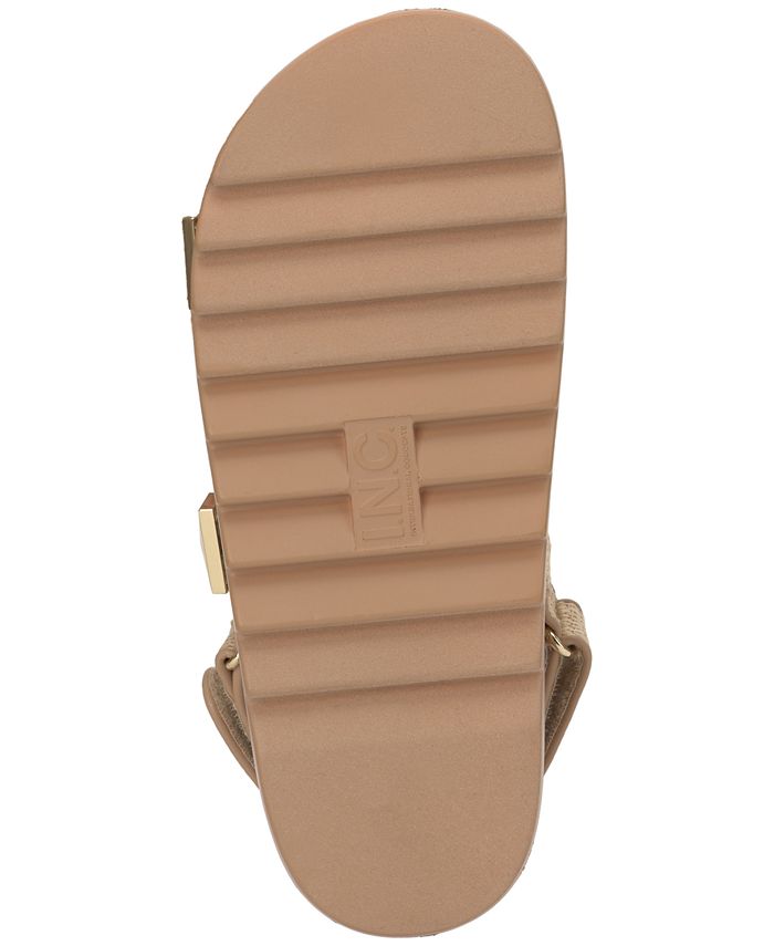 I.N.C. International Concepts Women's Caledon Footbed Sandals, Created for Macy's Macy's