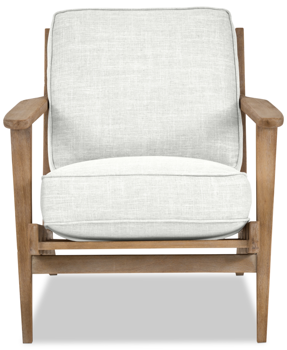 Shop Macy's Keiffer 28" Accent Chair, Created For  In Peyton Cream