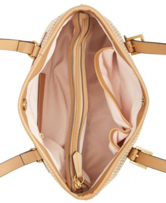 Classic Straw Tote, Exclusively at Macy's