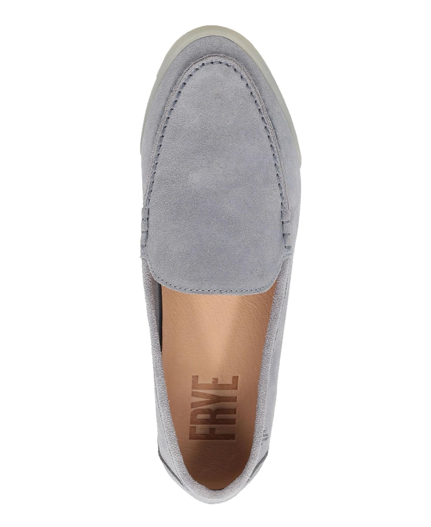 Женские туфли Frye Melanie Skimmer Leather Suede, цвет: Стальной синий — фото 4