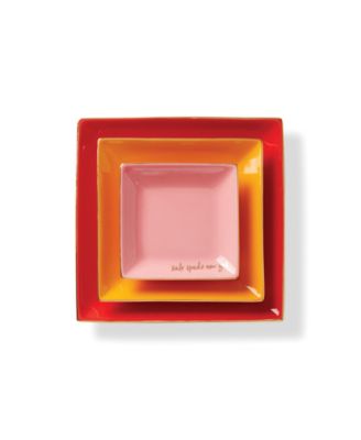 Kate Spade Make it Pop 3-Piece Tray Set
