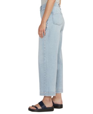Women's Sophia High Rise Wide Leg Cropped Jeans