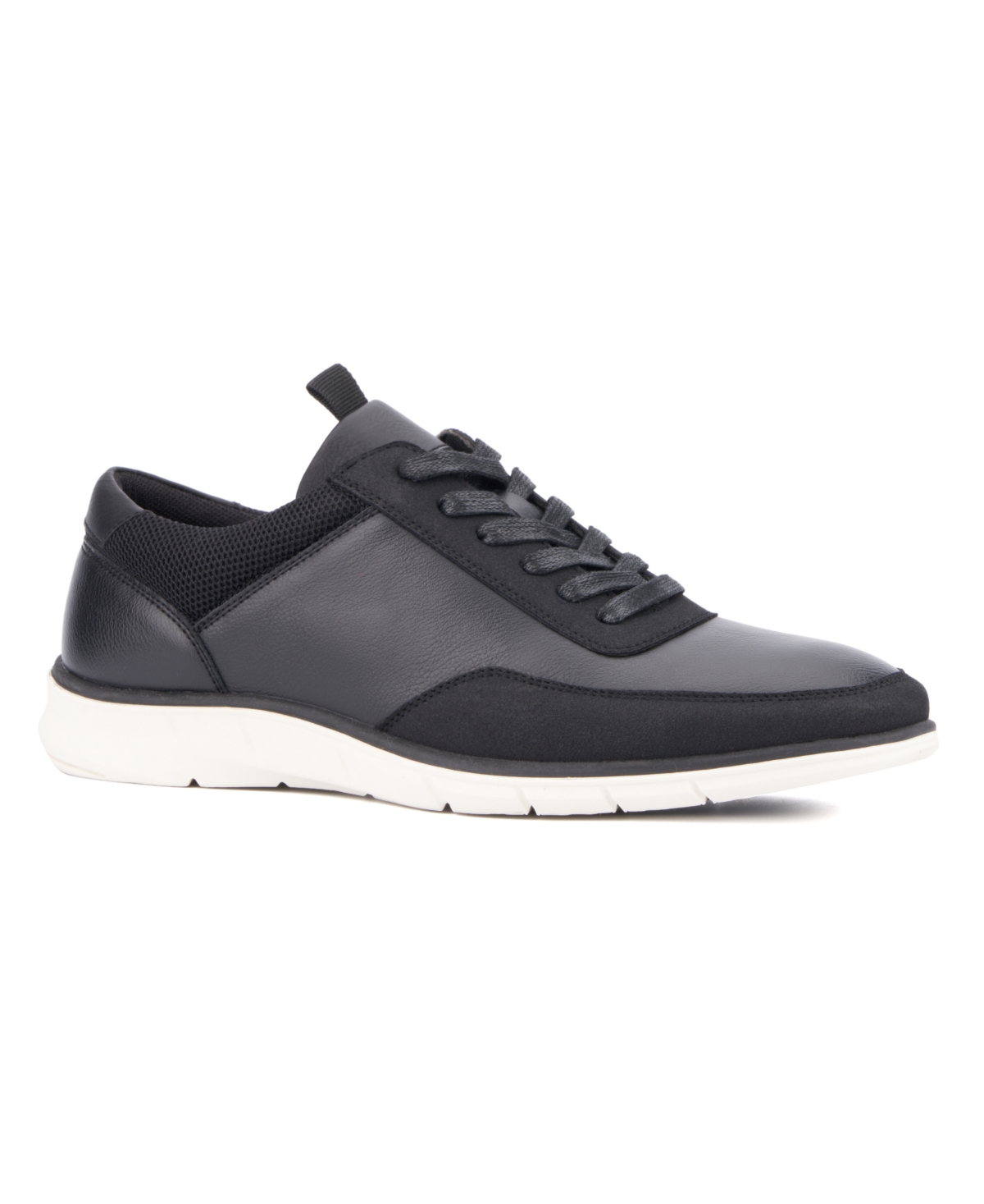Shop New York And Company Men's Beto Low Top Sneakers In Black
