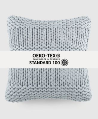 Cozy Chunky Knit Decorative Pillow, 20" x 20"