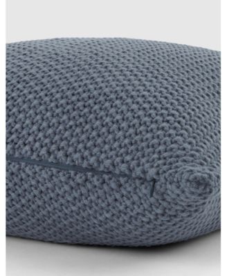 Stitch Knit Decorative Pillow, 20" x 20"