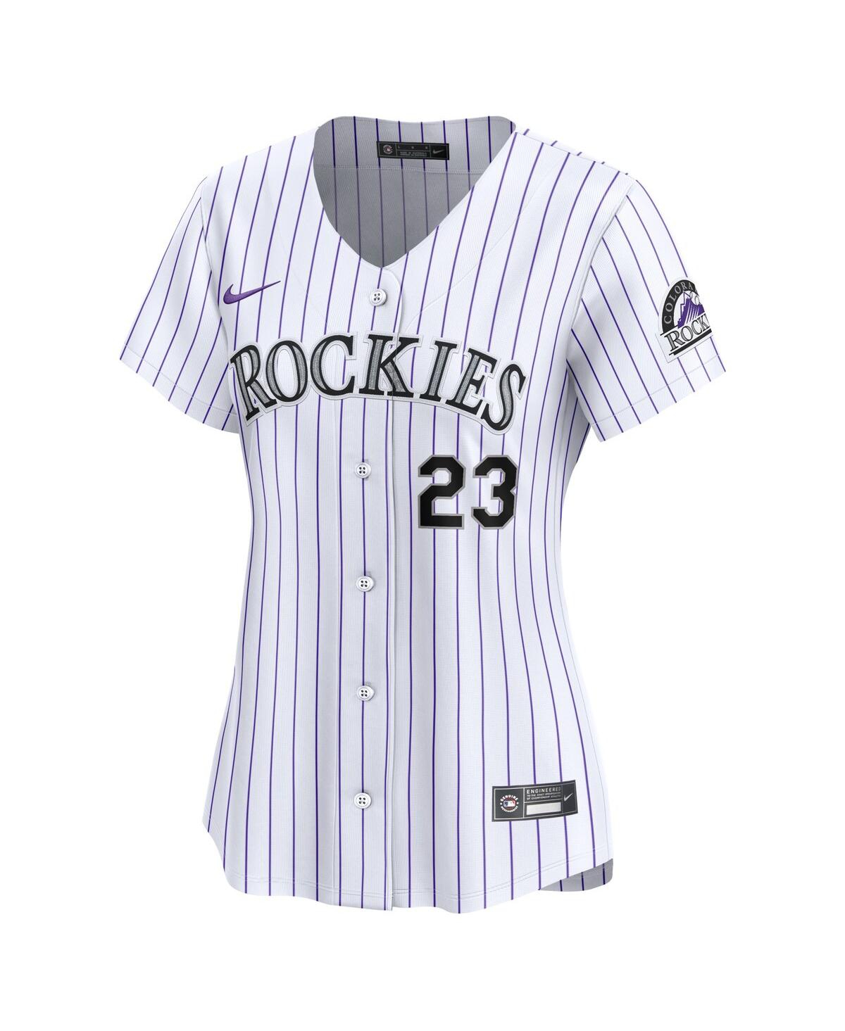 Women's Nike Kris BryantColorado Rockies Home Limited Player Jersey - White