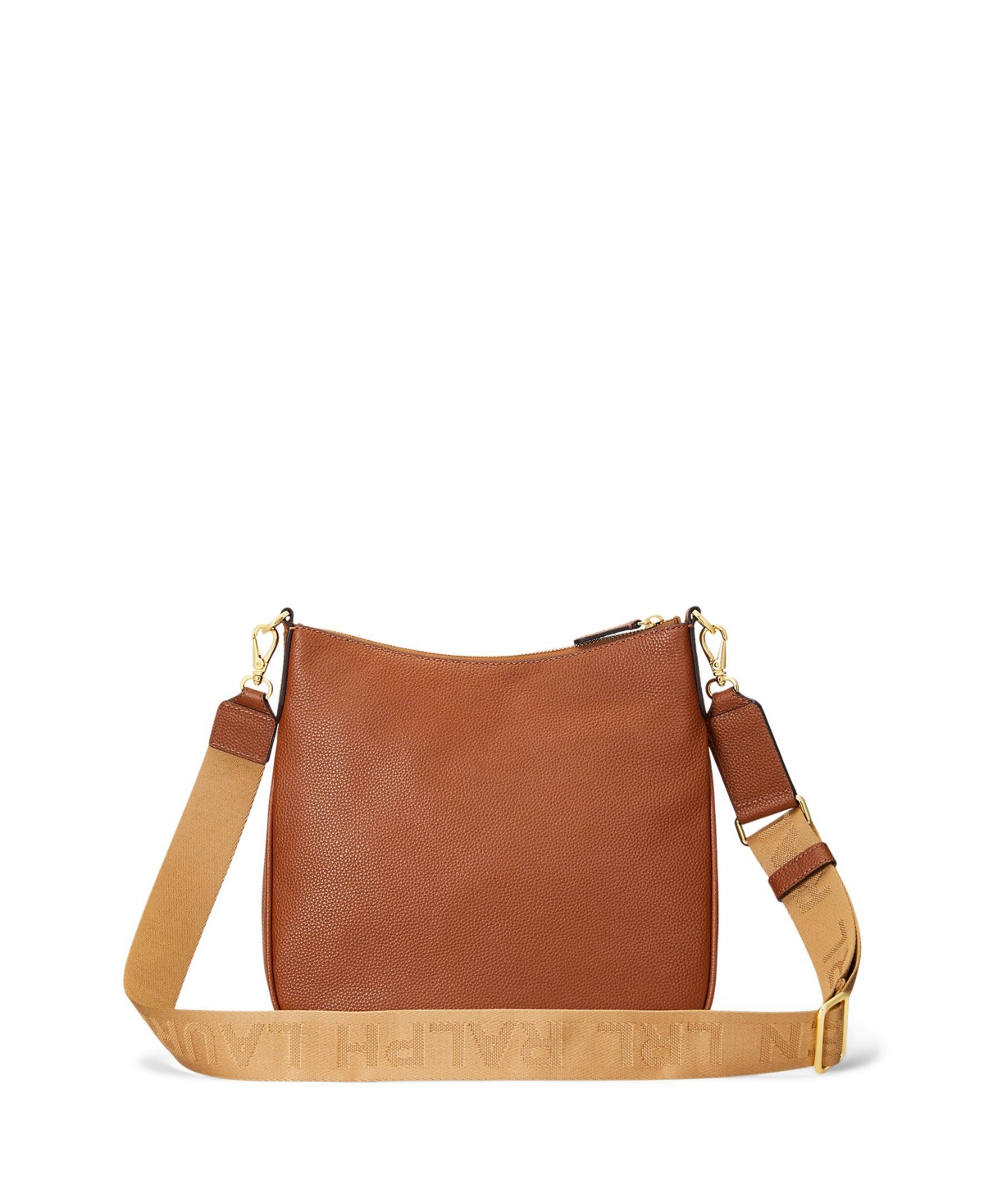 Lauren Ralph Cameryn Pebbled Leather Small Crossbody
