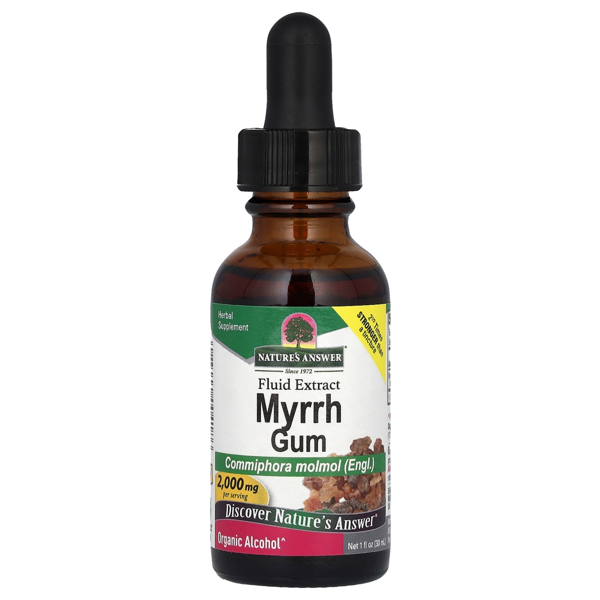 Myrrh Alcohol 2 000 mg - 1 fl oz (30 ml) - Assorted Pre-Pack