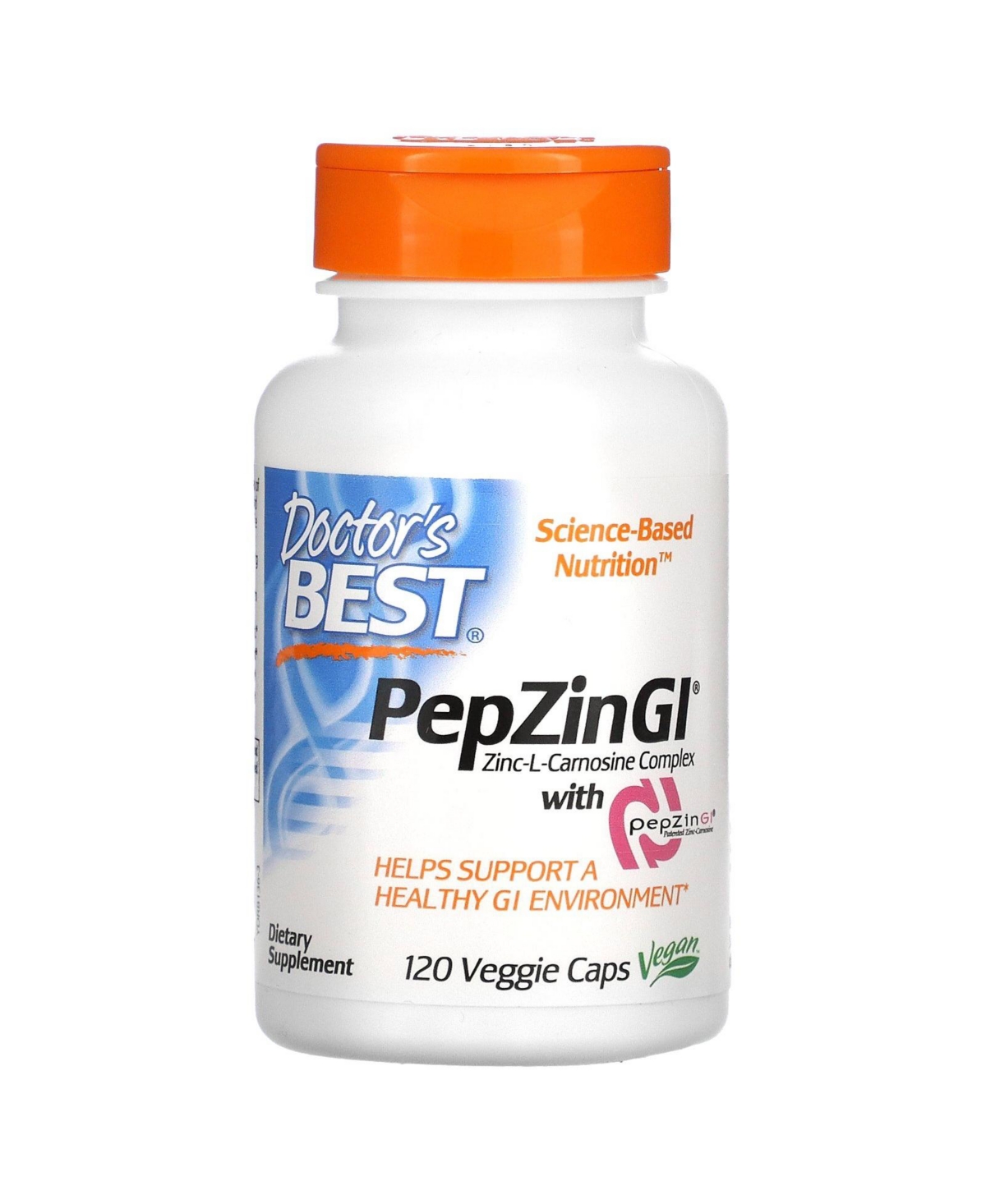 PepZin Gi Zinc-l-Carnosine Complex - 120 Veggie Caps - Assorted Pre-Pack