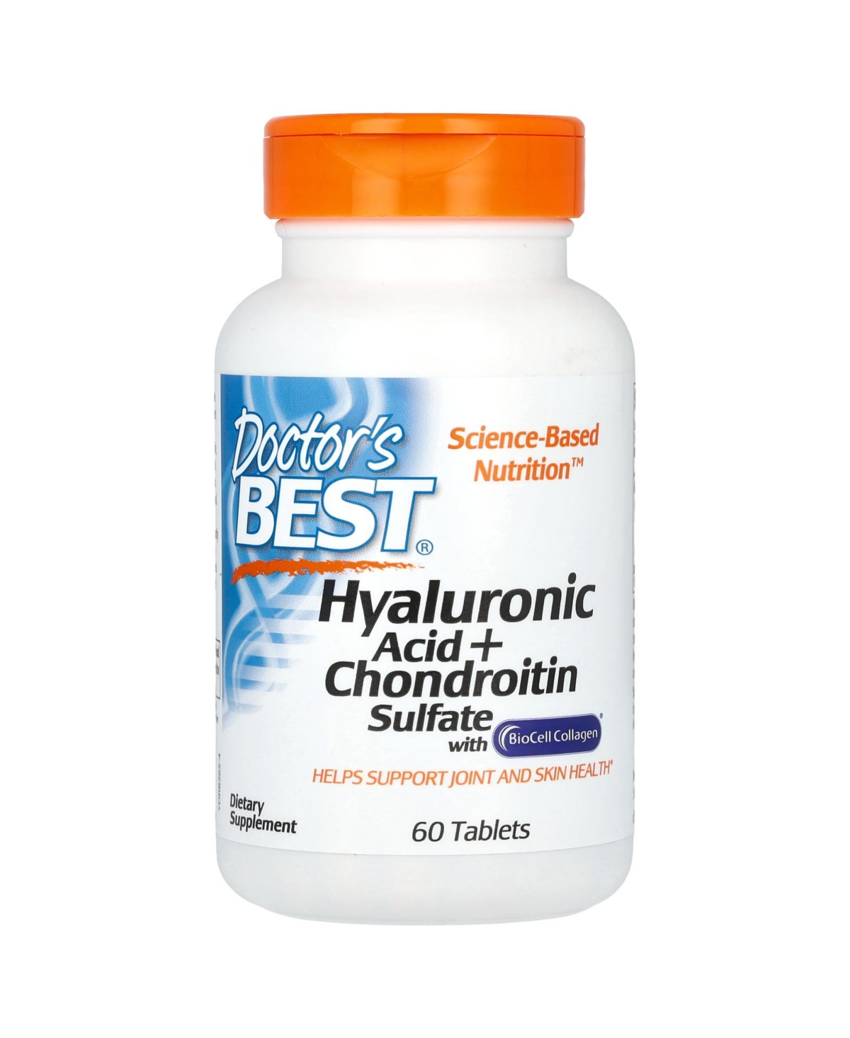 Hyaluronic Acid + Chondroitin Sulfate with BioCell Collagen - 60 Tablets - Assorted Pre-Pack