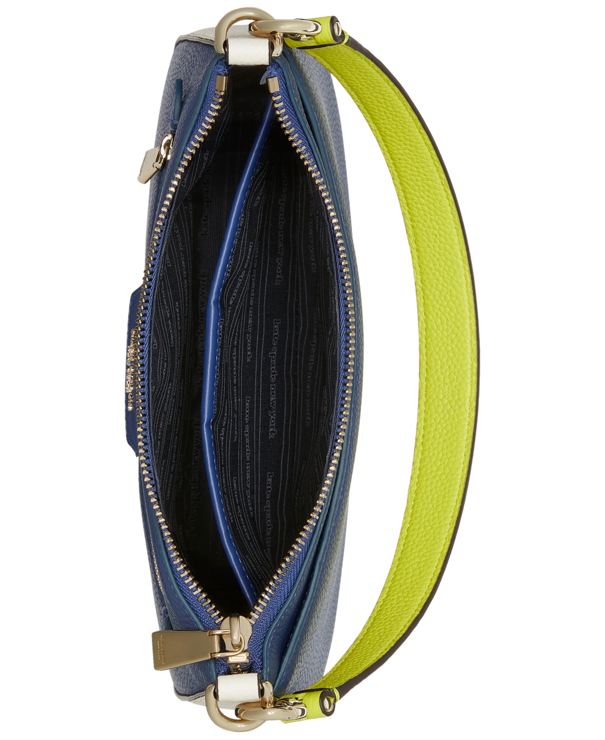 Kate Spade New York Hudson Colorblocked Pebbled Leather Convertible Crossbody