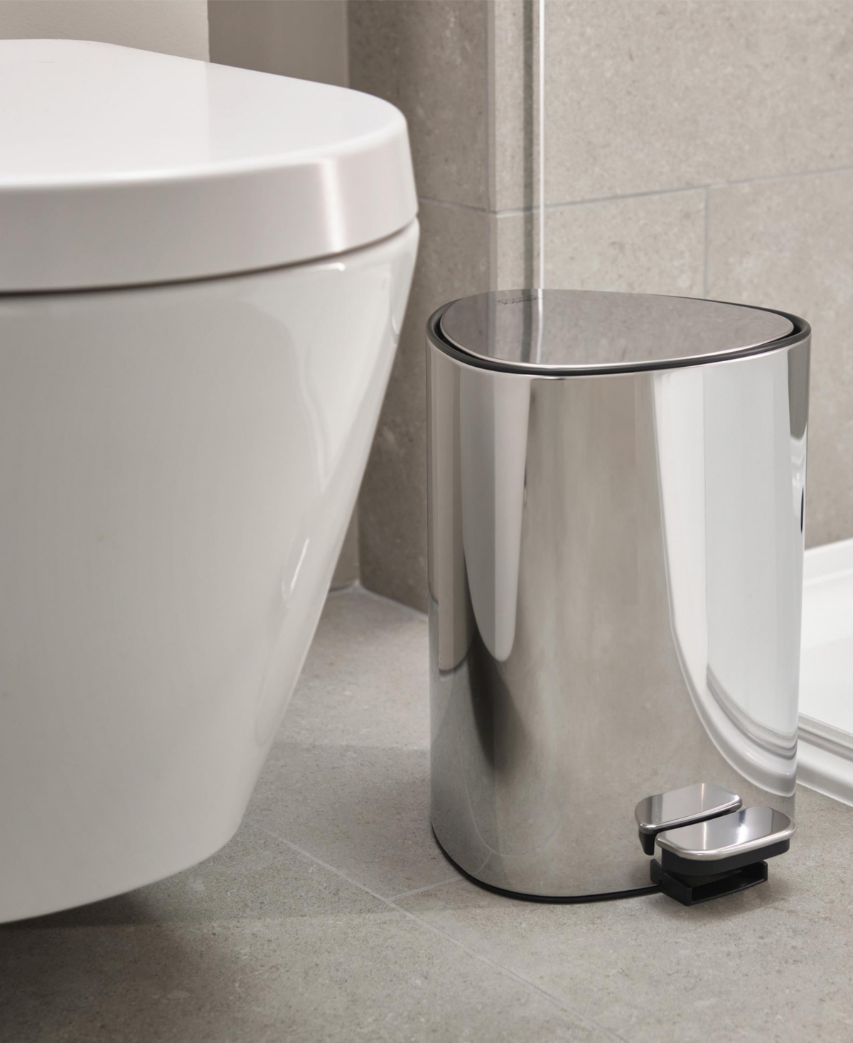 Joseph Joseph Collect 4-liter Stainless Steel Compost Caddy With Removable Bucket In Gray